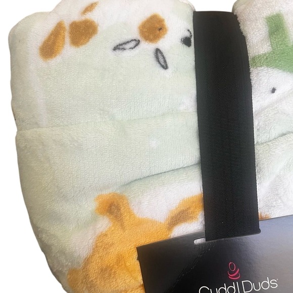 NEW Cuddl Duds Cozy Plush Sherpa Throw Blanket Dogs Polar Bears (50in by 60in) - Picture 2 of 11
